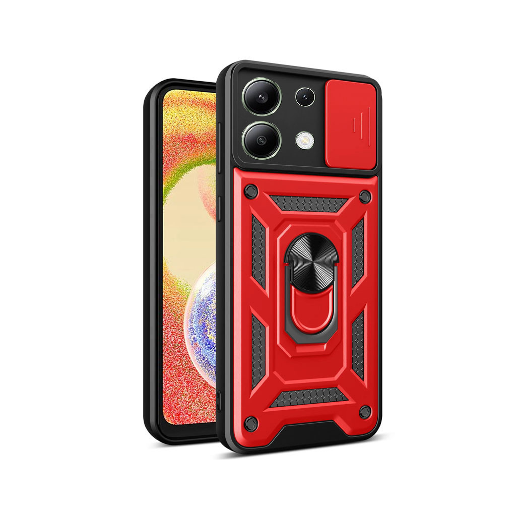 Чохол до мобільного телефона BeCover Military Xiaomi Redmi Note 13 4G Red (710692) - фото 6 Чохол до мобільного телефона BeCover Military Xiaomi Redmi Note 13 4G Red (710692) - фото 6