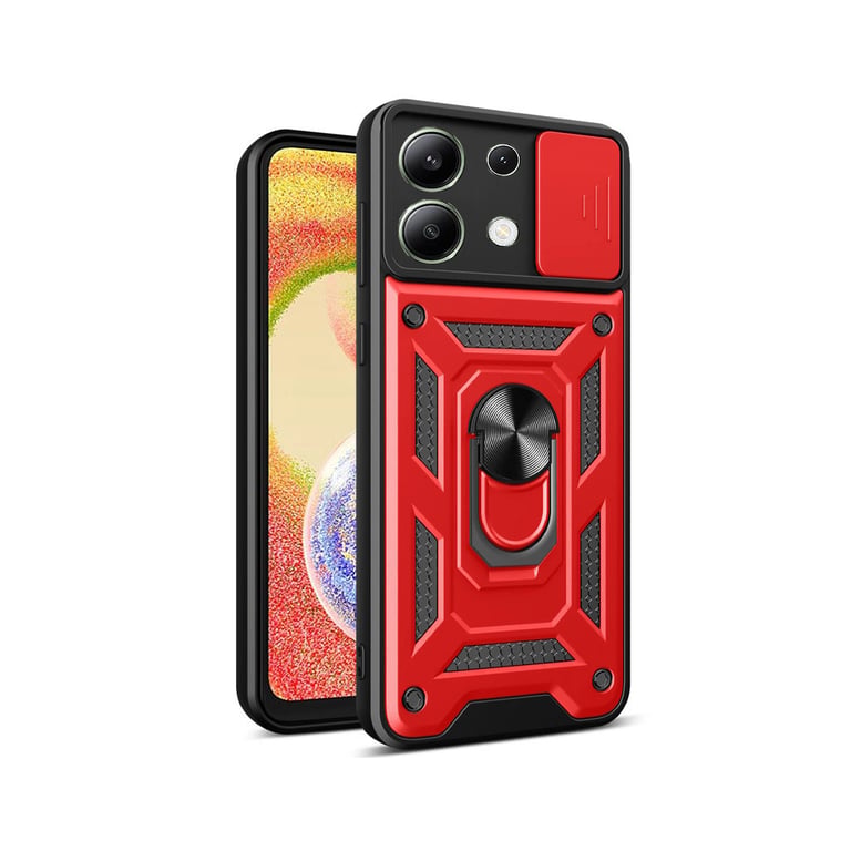 Чохол до мобільного телефона BeCover Military Xiaomi Redmi Note 13 4G Red (710692) - фото 6