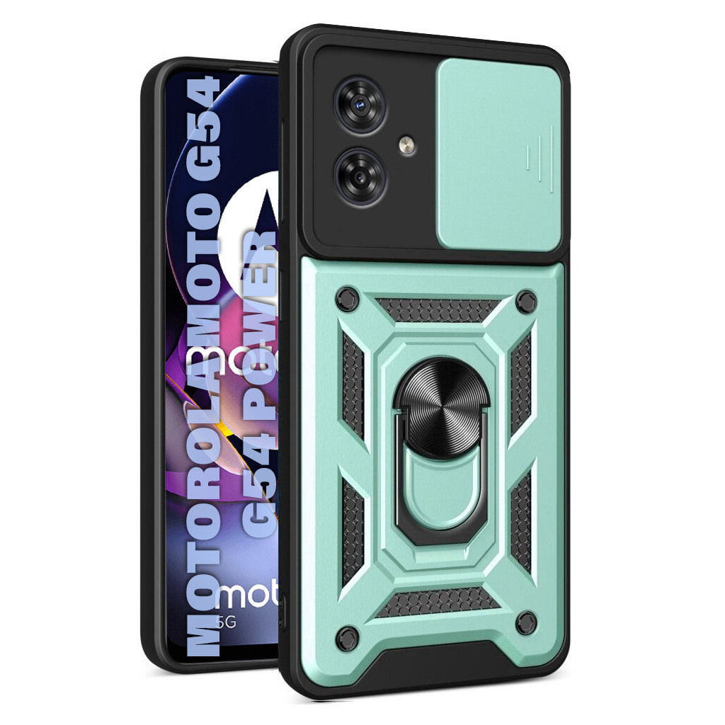 Чохол до мобільного телефона BeCover Military Motorola Moto G54 / G54 Power Dark Green (711004) - фото 1