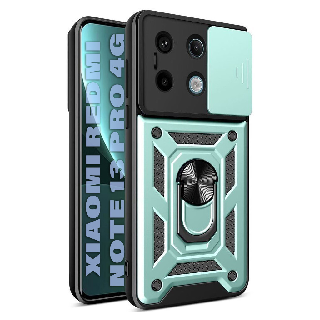 Чохол до мобільного телефона BeCover Military Xiaomi Redmi Note 13 Pro 4G Dark Green (711026) - фото 1 Чохол до мобільного телефона BeCover Military Xiaomi Redmi Note 13 Pro 4G Dark Green (711026) - фото 1