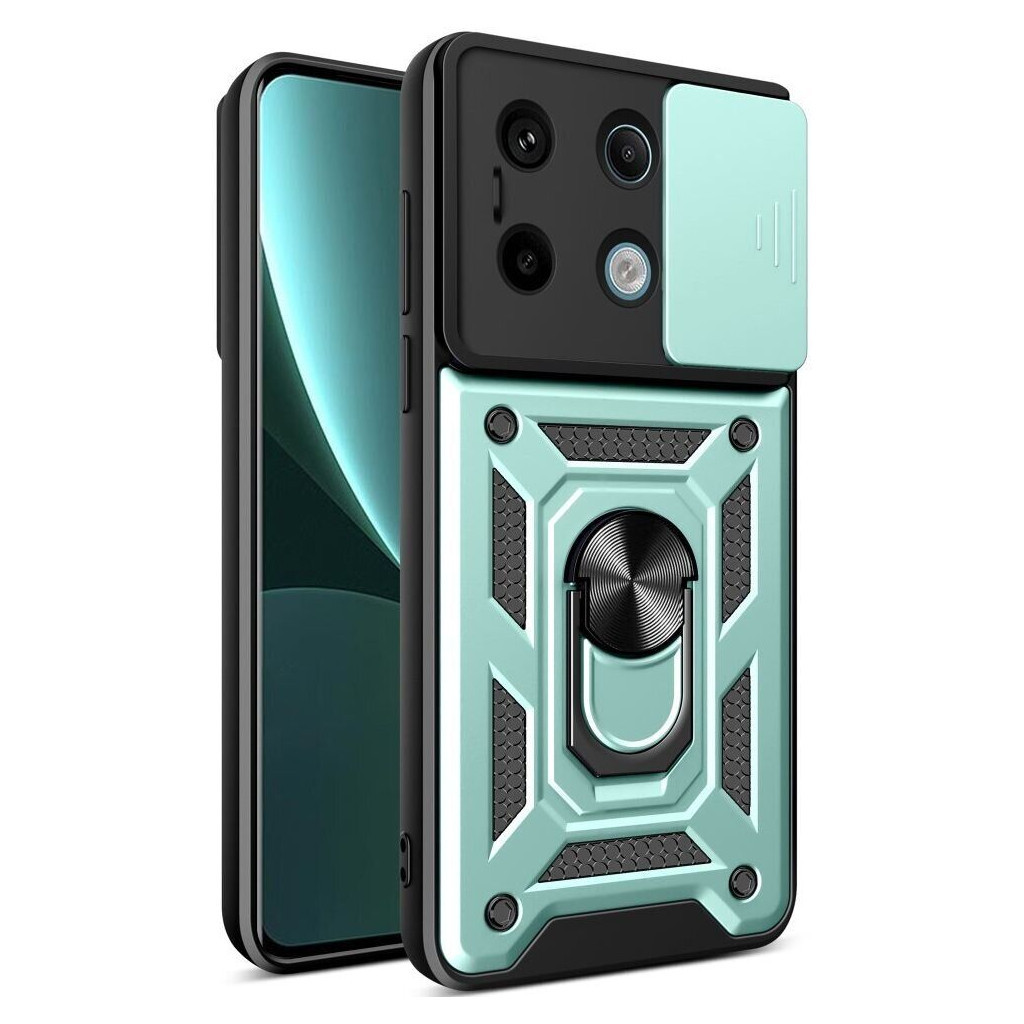 Чохол до мобільного телефона BeCover Military Xiaomi Redmi Note 13 Pro 4G Dark Green (711026) - фото 6 Чохол до мобільного телефона BeCover Military Xiaomi Redmi Note 13 Pro 4G Dark Green (711026) - фото 6