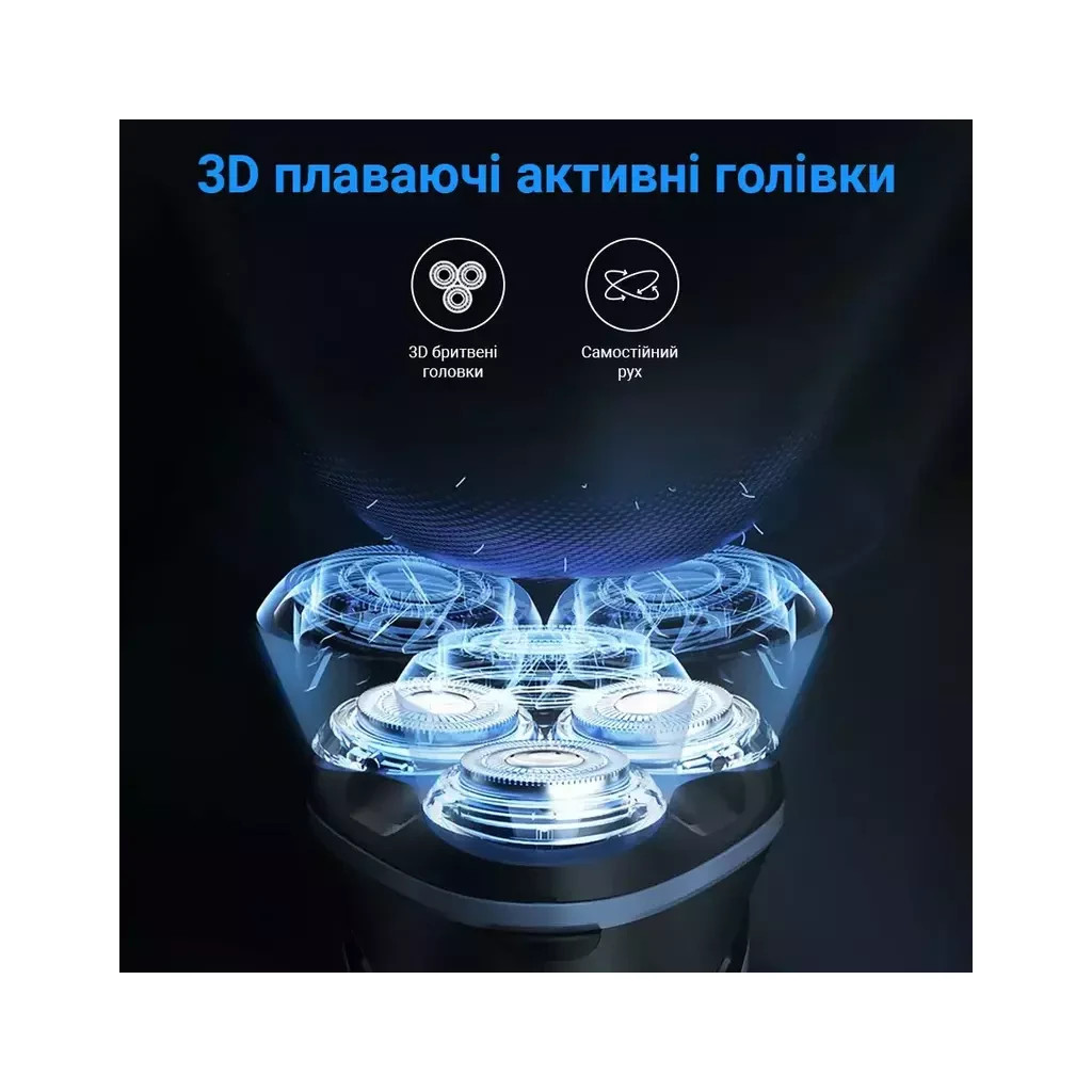 Електробритва Xiaomi BlackStone Plus - фото 5 Електробритва Xiaomi BlackStone Plus - фото 5