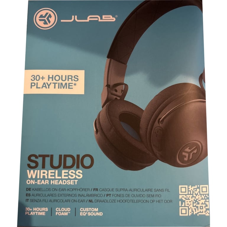 Навушники Jlab Studio Wireless Black (IEUHBASTUDIORBLK4) - фото 5
