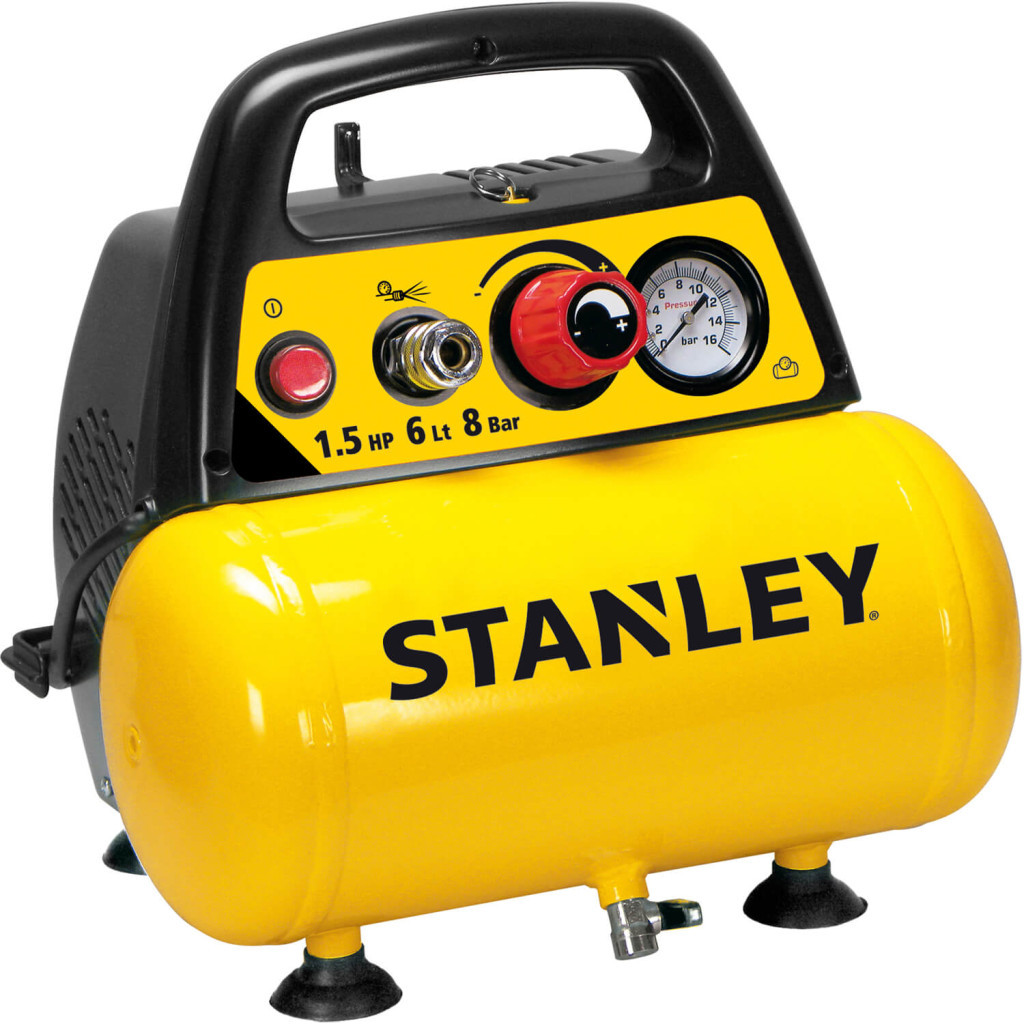 Компресор Stanley DN 200/8/6, 180 л/хв, 1.1 кВт, 10,0 кг (DN200/8/6) Компресор Stanley DN 200/8/6, 180 л/хв, 1.1 кВт, 10,0 кг (DN200/8/6)