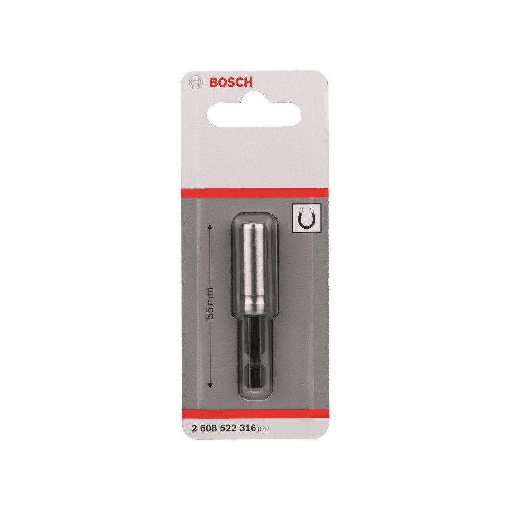Тримач для біт Bosch 10х55мм, магнітний (2.608.522.316) - фото 3 Тримач для біт Bosch 10х55мм, магнітний (2.608.522.316) - фото 3