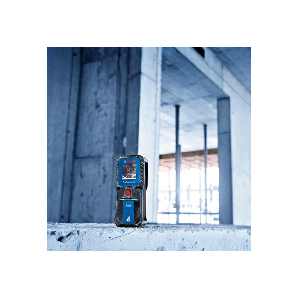 Далекомір Bosch GLM 25-23, 0.05-25м, 2мм, 0.09кг (0.601.072.W00) - фото 5 Далекомір Bosch GLM 25-23, 0.05-25м, 2мм, 0.09кг (0.601.072.W00) - фото 5