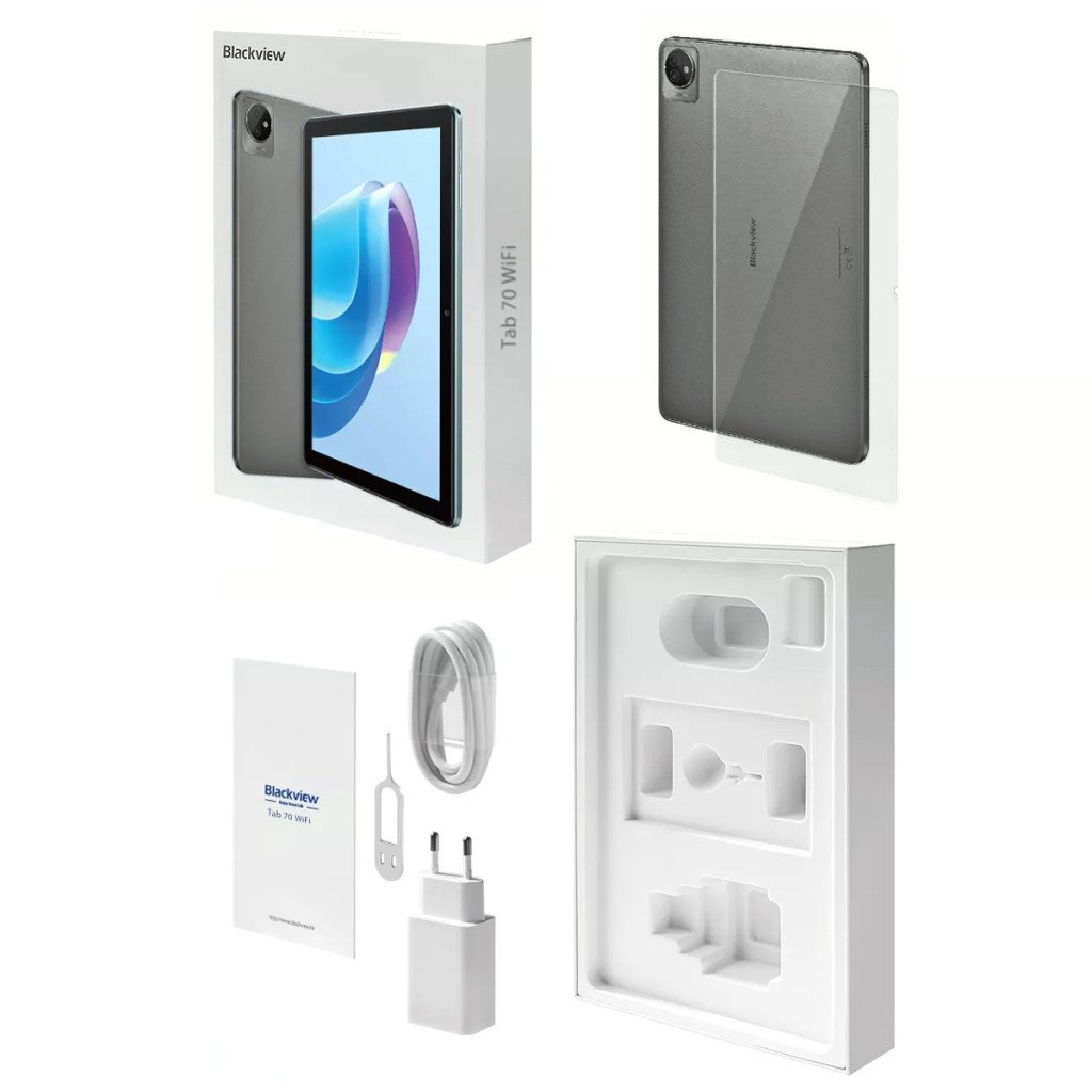 Планшет Blackview Tab 70 10.1" 4/64GB / WIFI Grey (6931548316770) - фото 8 Планшет Blackview Tab 70 10.1" 4/64GB / WIFI Grey (6931548316770) - фото 8