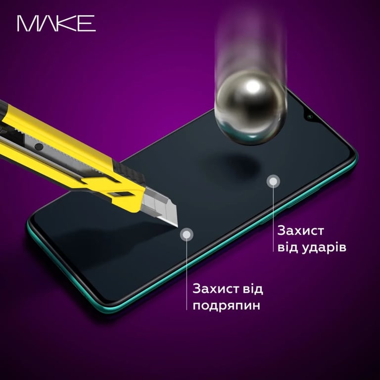 Скло захисне MAKE Infinix Smart 8 Plus/8 Pro (MGF-IS8PL/8P) - фото 4