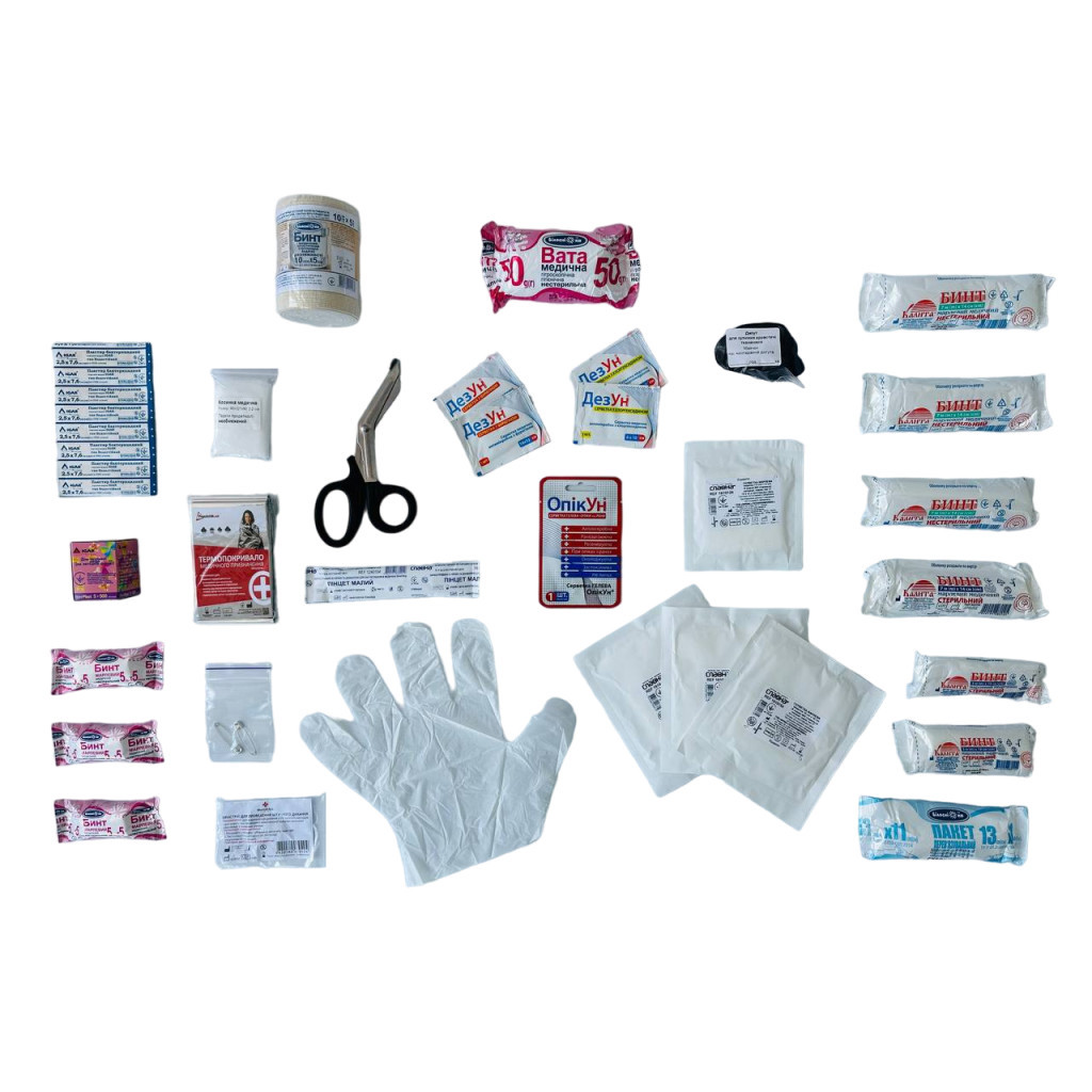 Автомобільна аптечка Poputchik 02-076-П - фото 2 Автомобільна аптечка Poputchik 02-076-П - фото 2