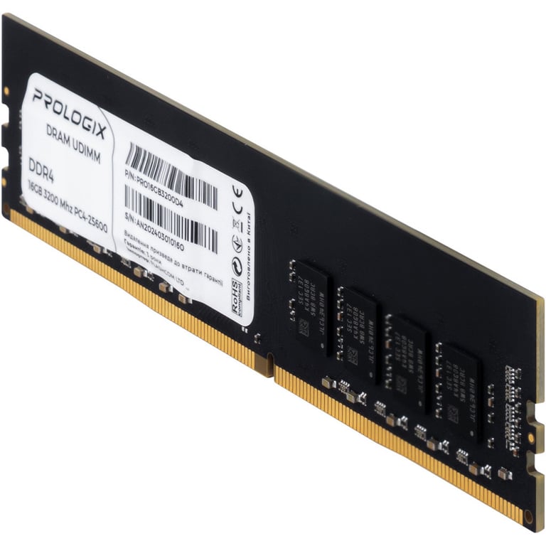 Модуль пам'яті для комп'ютера DDR4 16GB 3200 MHz Prologix (PRO16GB3200D4) - фото 3