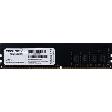 Модуль пам'яті для комп'ютера DDR4 8GB 3200 MHz Prologix (PRO8GB3200D4) - фото 1