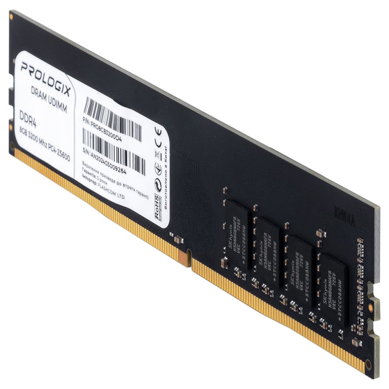 Модуль пам'яті для комп'ютера DDR4 8GB 3200 MHz Prologix (PRO8GB3200D4) - фото 3