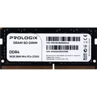 Модуль пам'яті для ноутбука SoDIMM DDR4 16GB 2666 MHz Prologix (PRO16GB2666D4S) - фото 1