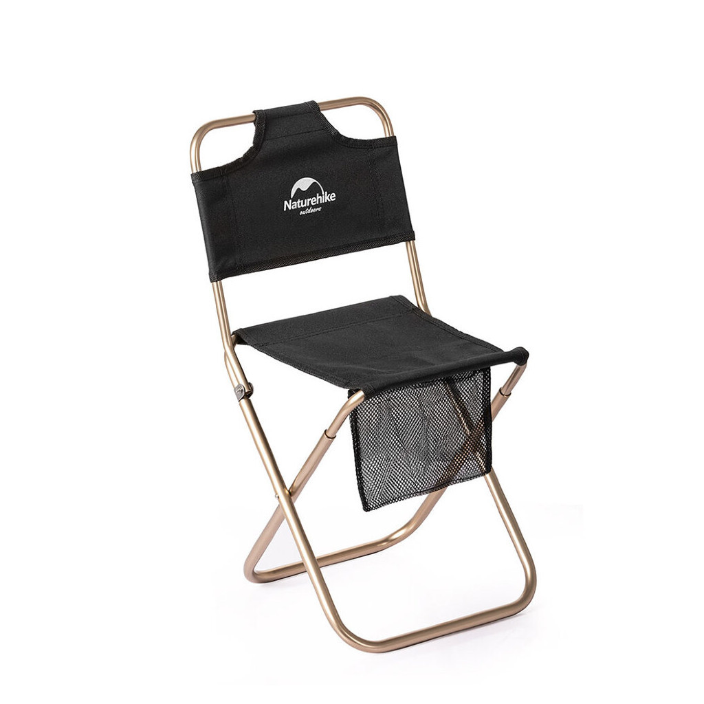 Стілець складаний Naturehike MZ01 NH18M001-Z чорний (6927595733806) - фото 1 Стілець складаний Naturehike MZ01 NH18M001-Z чорний (6927595733806) - фото 1