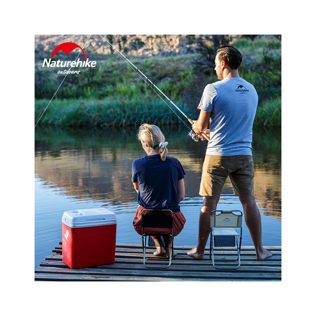 Стілець складаний Naturehike MZ01 NH18M001-Z чорний (6927595733806) - фото 9 Стілець складаний Naturehike MZ01 NH18M001-Z чорний (6927595733806) - фото 9