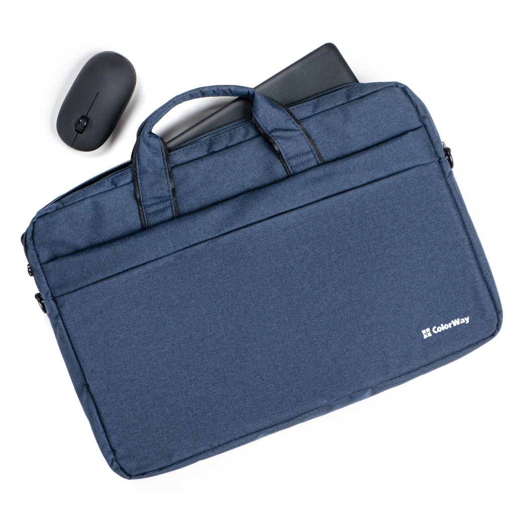 Сумка для ноутбука ColorWay 13.3" Modern Navy (CW-LBM133-NV) - фото 8 Сумка для ноутбука ColorWay 13.3" Modern Navy (CW-LBM133-NV) - фото 8