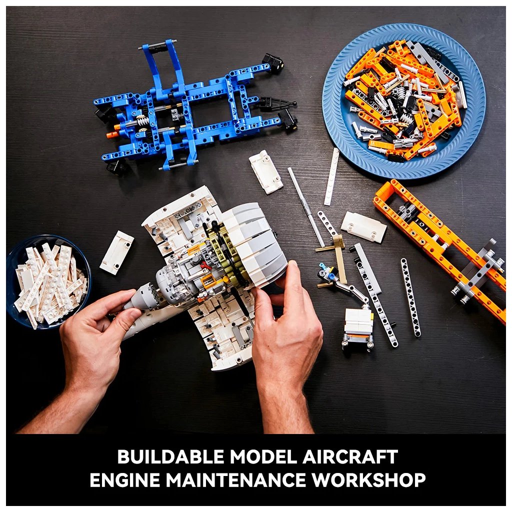 Конструктор Pantasy Майстерня авіаційних двигунів (85006) - фото 3 Конструктор Pantasy Майстерня авіаційних двигунів (85006) - фото 3