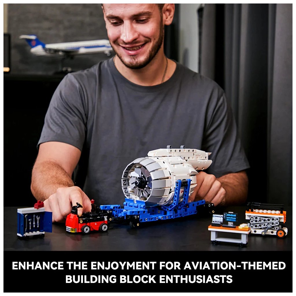 Конструктор Pantasy Майстерня авіаційних двигунів (85006) - фото 6 Конструктор Pantasy Майстерня авіаційних двигунів (85006) - фото 6