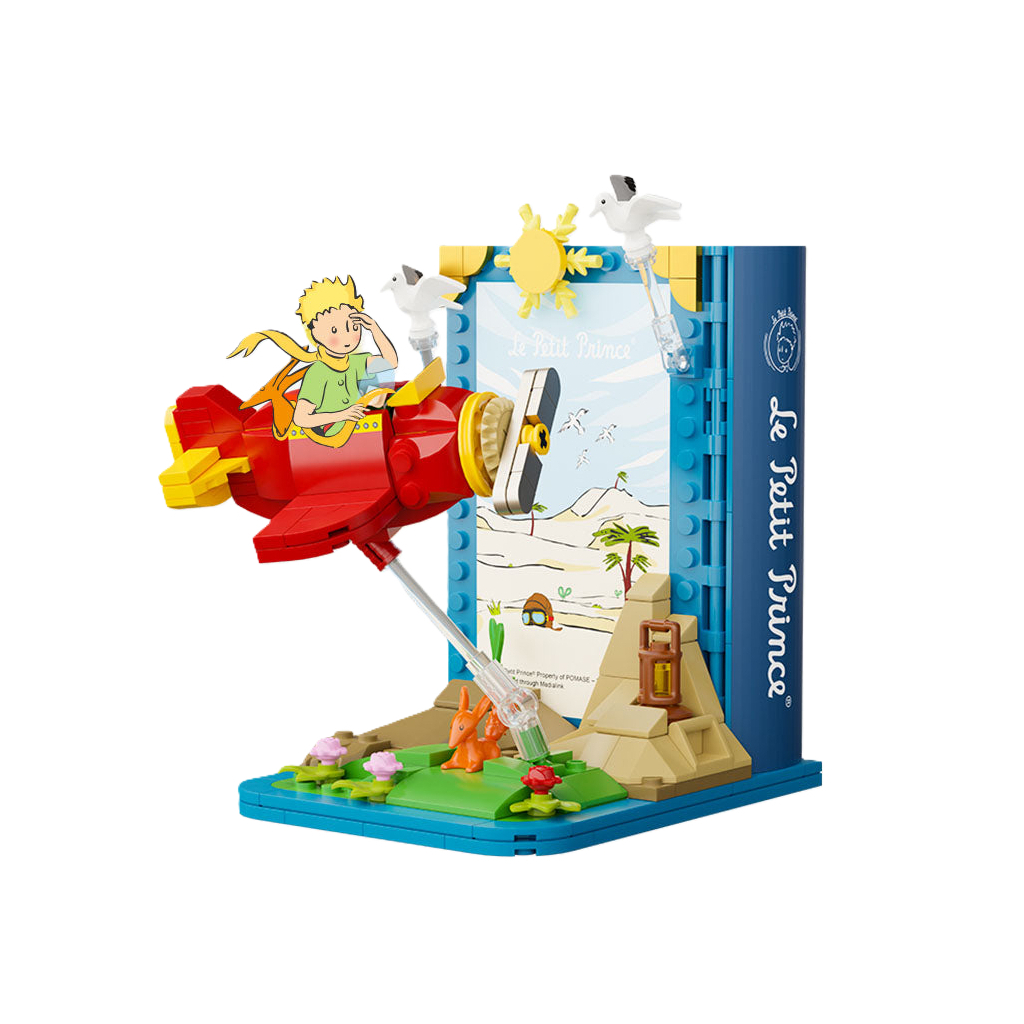 Конструктор Pantasy Le Petit Prince: Подставка для книги Самолет (86310) - фото 1 Конструктор Pantasy Le Petit Prince: Подставка для книги Самолет (86310) - фото 1