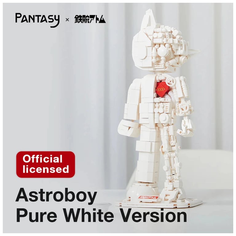 Конструктор Pantasy Astro Boy: Чисто біла версія (86206) - фото 2
