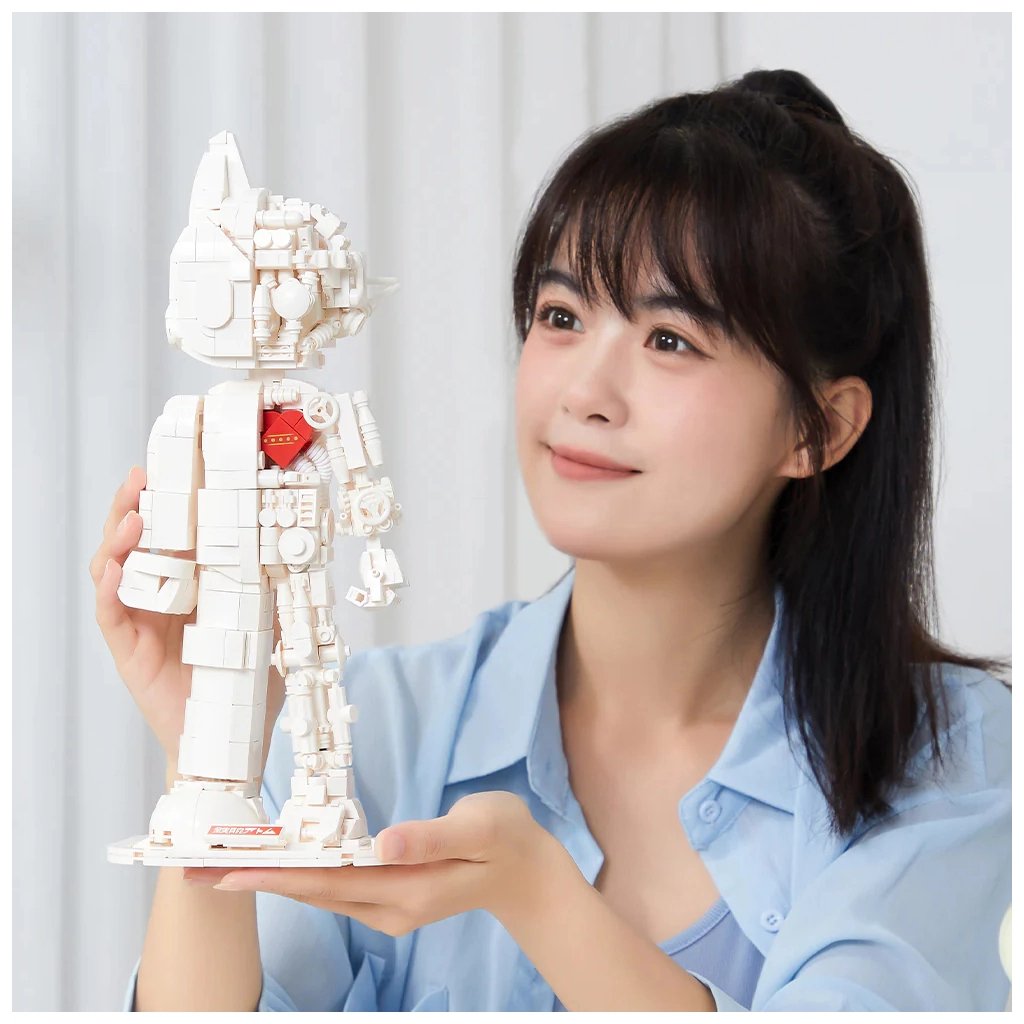 Конструктор Pantasy Astro Boy: Чисто біла версія (86206) - фото 6 Конструктор Pantasy Astro Boy: Чисто біла версія (86206) - фото 6