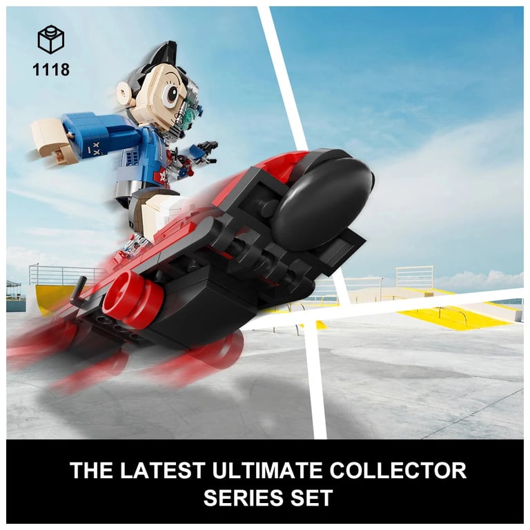 Конструктор Pantasy Astro Boy: Хлопчик зі скейтбордом (86207) - фото 3