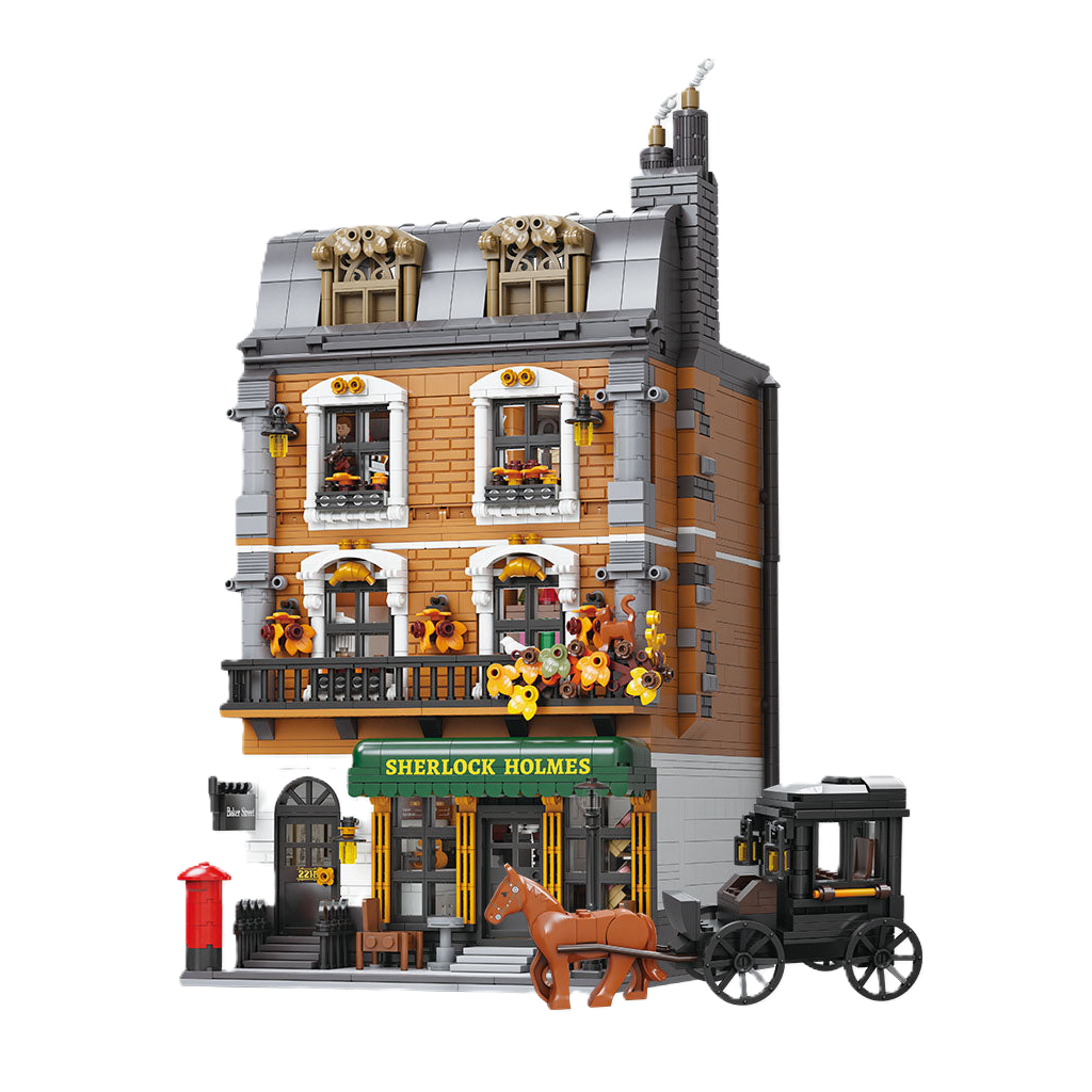 Конструктор Pantasy Шерлок Холмс: Квартира 221B на Бейкер-стріт (85014) - фото 1