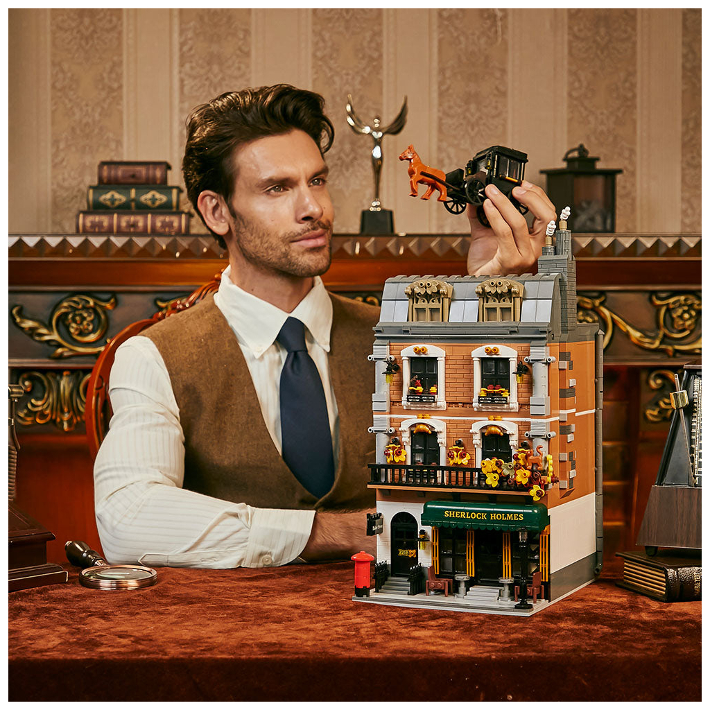 Конструктор Pantasy Шерлок Холмс: Квартира 221B на Бейкер-стріт (85014) - фото 3 Конструктор Pantasy Шерлок Холмс: Квартира 221B на Бейкер-стріт (85014) - фото 3