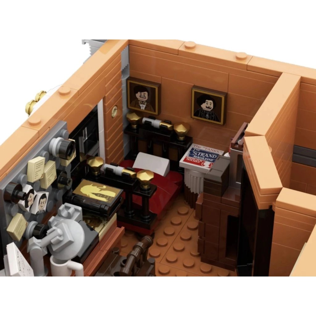 Конструктор Pantasy Шерлок Холмс: Квартира 221B на Бейкер-стріт (85014) - фото 7 Конструктор Pantasy Шерлок Холмс: Квартира 221B на Бейкер-стріт (85014) - фото 7