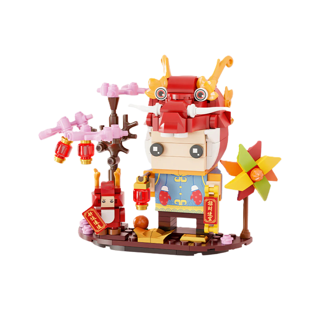 Конструктор Pantasy Original CNY Дружок дракона (99005) - фото 1 Конструктор Pantasy Original CNY Дружок дракона (99005) - фото 1