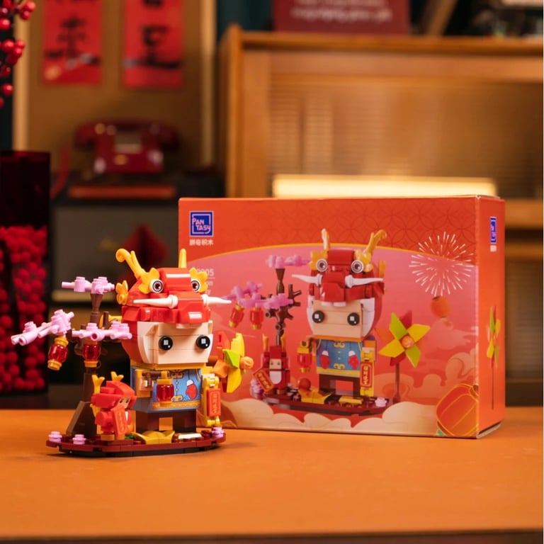 Конструктор Pantasy Original CNY Дружок дракона (99005) - фото 3