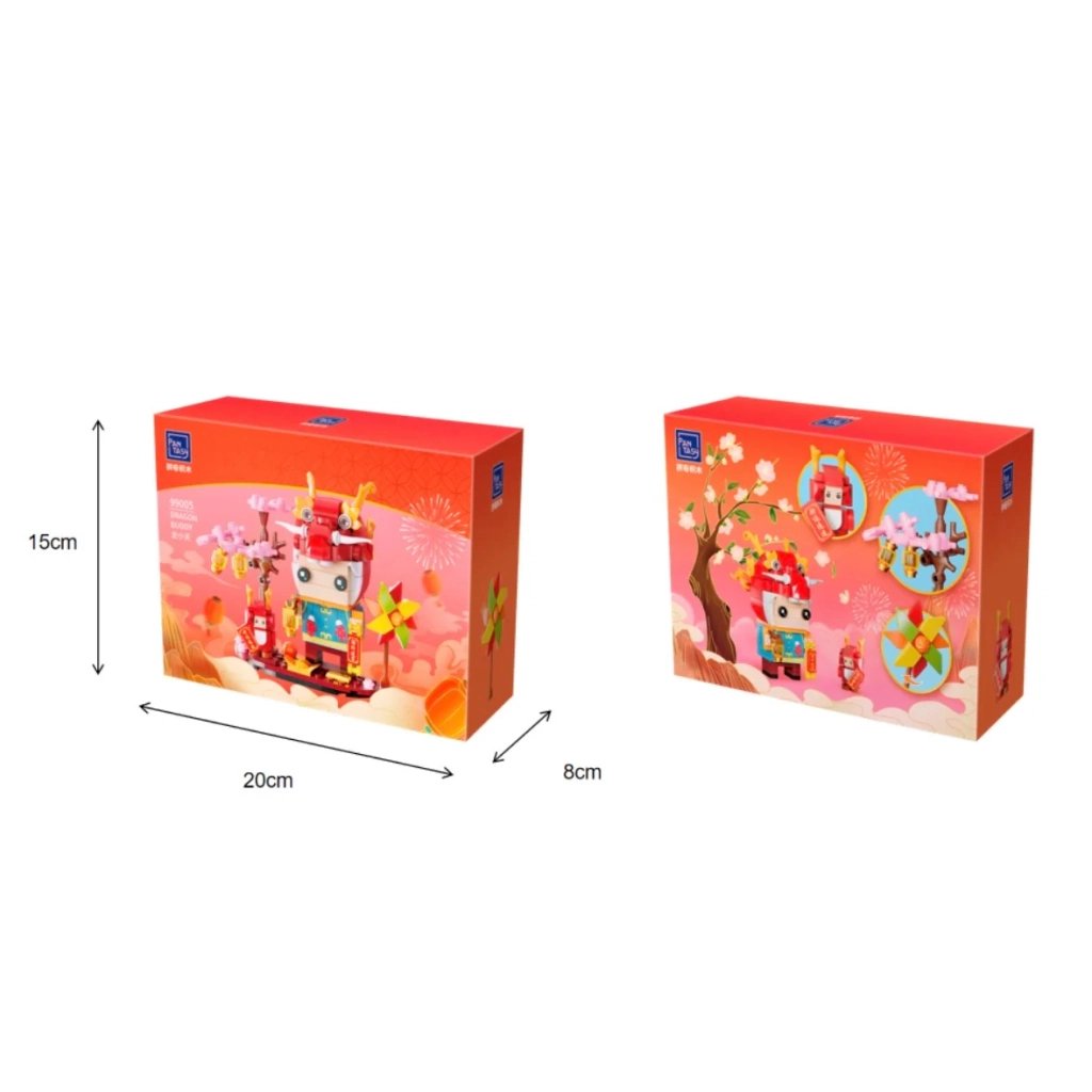 Конструктор Pantasy Original CNY Дружок дракона (99005) - фото 4 Конструктор Pantasy Original CNY Дружок дракона (99005) - фото 4