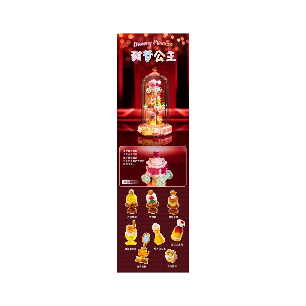 Конструктор Pantasy Original - High Tea: Принцеса мрії (85103) - фото 3 Конструктор Pantasy Original - High Tea: Принцеса мрії (85103) - фото 3