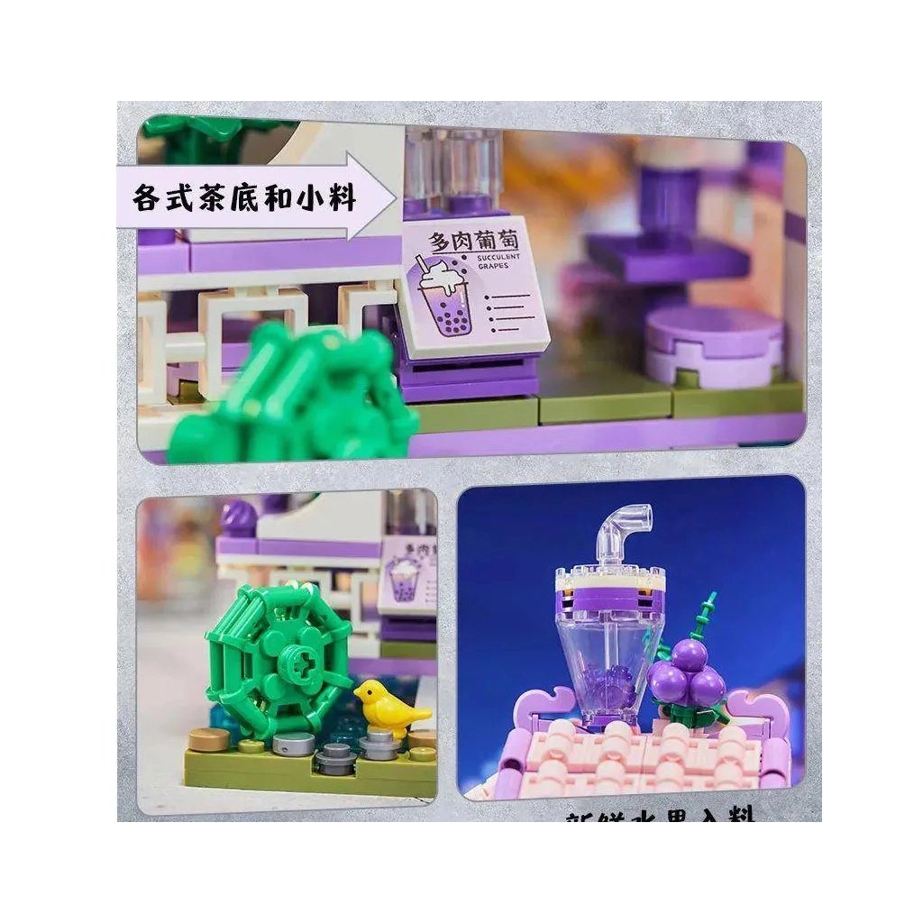 Конструктор Pantasy Original - Joyside Series Виноградний магазин (56007) - фото 3 Конструктор Pantasy Original - Joyside Series Виноградний магазин (56007) - фото 3