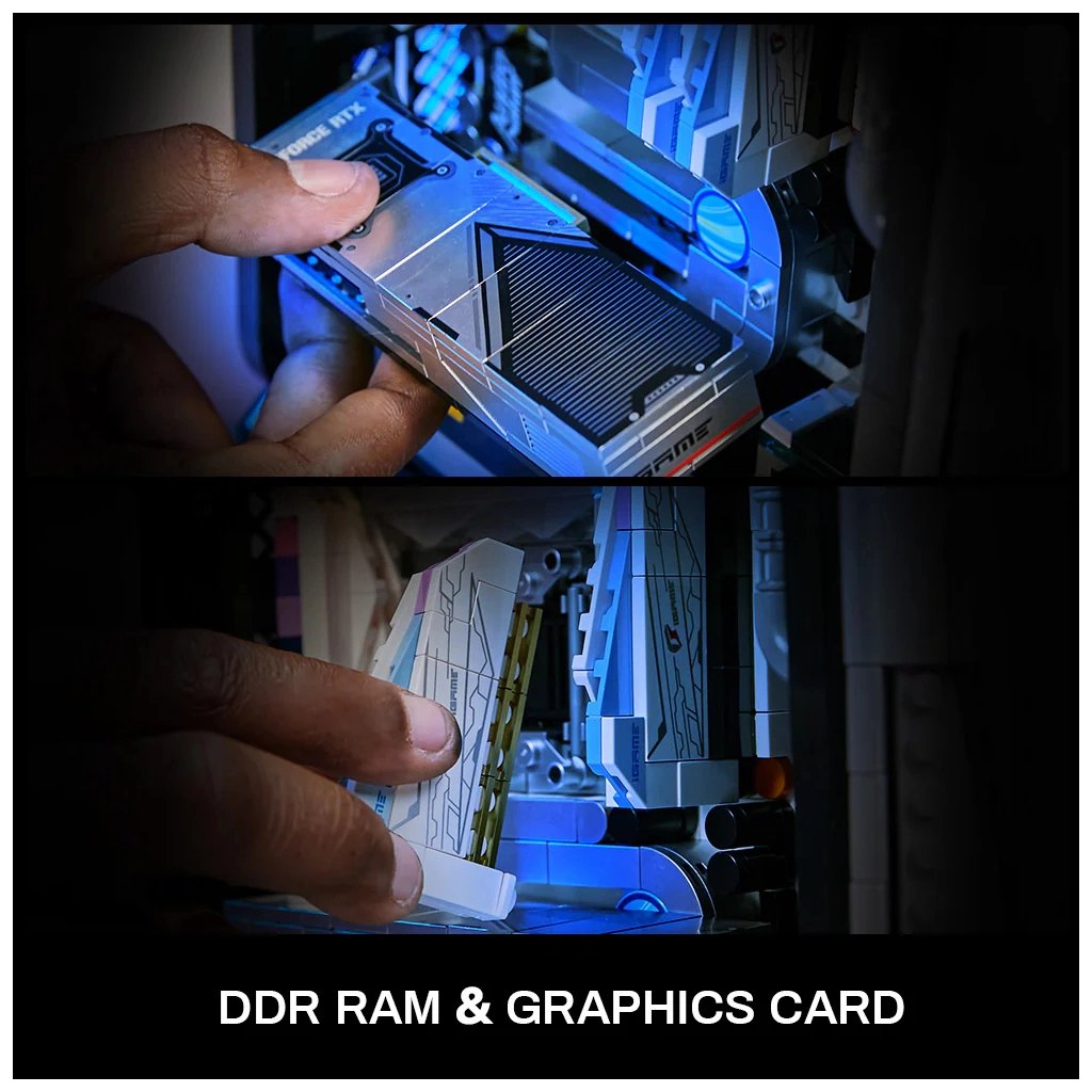 Конструктор Pantasy Original - X IGAME Gaming Desktop (85004) - фото 6 Конструктор Pantasy Original - X IGAME Gaming Desktop (85004) - фото 6