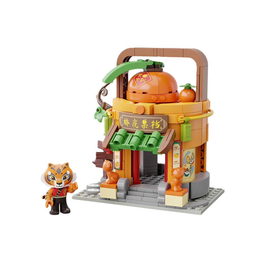 Конструктор Pantasy Kung Fu Panda Кунгфу Панда Міні Вид на вулицю - Фруктова крамниця Тигриці (86508) - фото 1 Конструктор Pantasy Kung Fu Panda Кунгфу Панда Міні Вид на вулицю - Фруктова крамниця Тигриці (86508) - фото 1