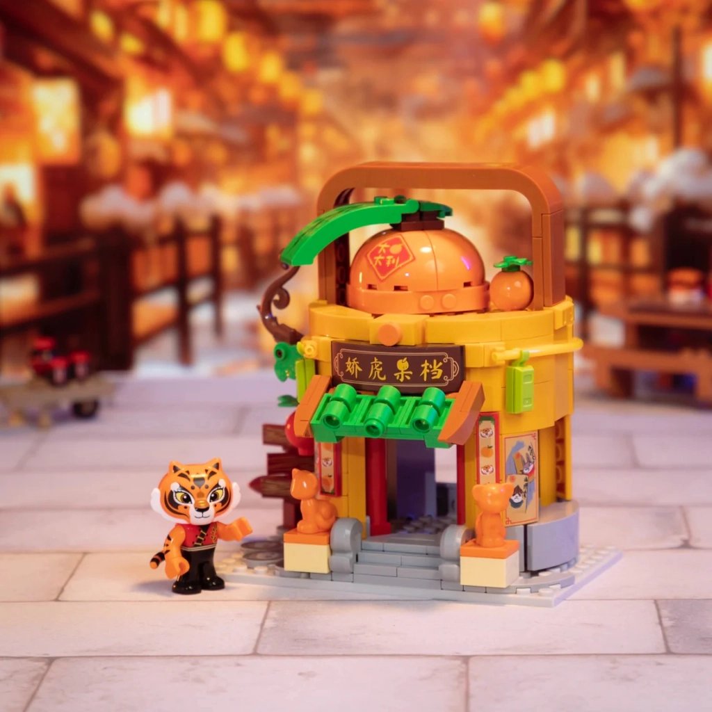 Конструктор Pantasy Kung Fu Panda Кунгфу Панда Міні Вид на вулицю - Фруктова крамниця Тигриці (86508) - фото 2 Конструктор Pantasy Kung Fu Panda Кунгфу Панда Міні Вид на вулицю - Фруктова крамниця Тигриці (86508) - фото 2