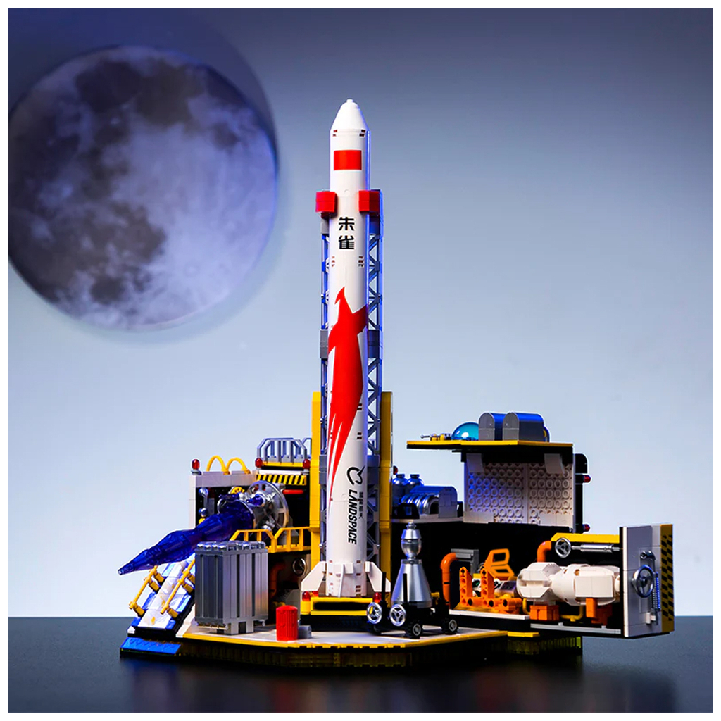 Конструктор Pantasy Joyside Series LANDSPACE - Лабораторія космічної ракети мрії без фігурок (11023) - фото 3 Конструктор Pantasy Joyside Series LANDSPACE - Лабораторія космічної ракети мрії без фігурок (11023) - фото 3