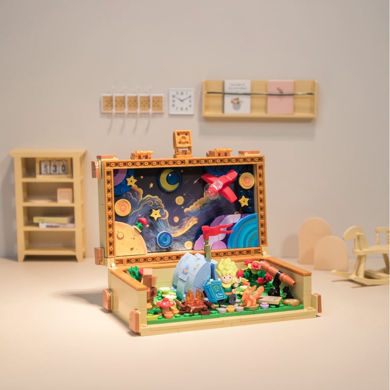 Конструктор Pantasy Le Petit Prince Маленький принц - Валіза (86311) - фото 2