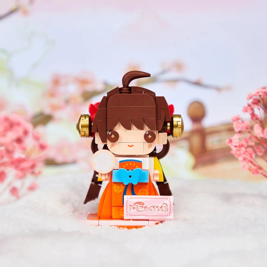 Конструктор Pantasy Joyside Series Набір Маленький монах І Чань (3 в 1) (99106) - фото 5 Конструктор Pantasy Joyside Series Набір Маленький монах І Чань (3 в 1) (99106) - фото 5