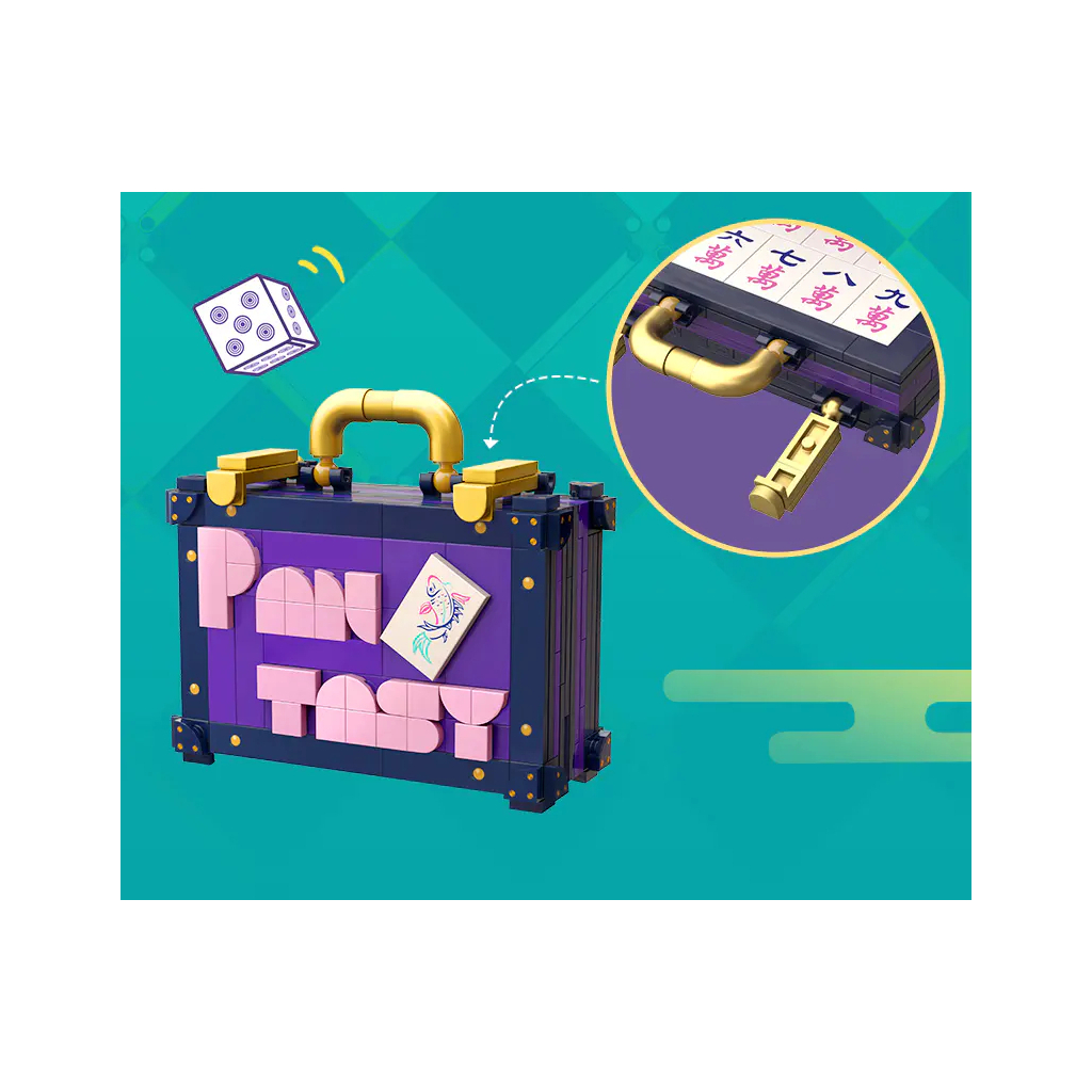 Конструктор Pantasy Original - Joyside Series Коробка для маджонга (18005) - фото 5 Конструктор Pantasy Original - Joyside Series Коробка для маджонга (18005) - фото 5