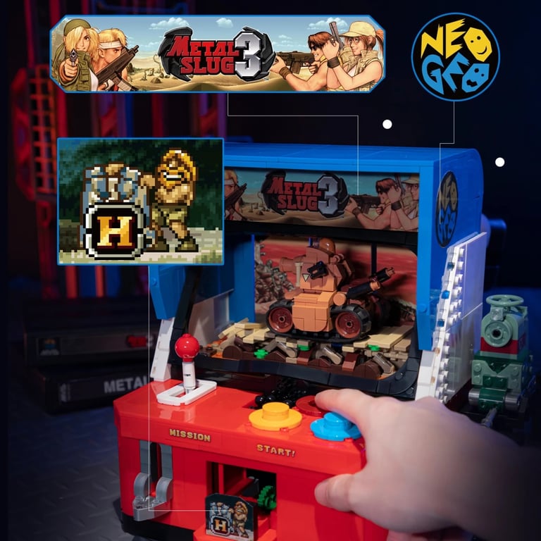 Конструктор Pantasy cерія Neogeo Metal Slug без фігурок (86231) - фото 6