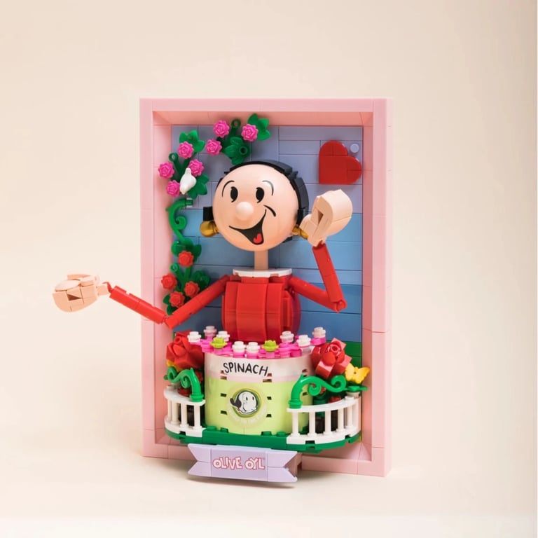 Конструктор Pantasy Popeye Olive Oyl (86404) - фото 2