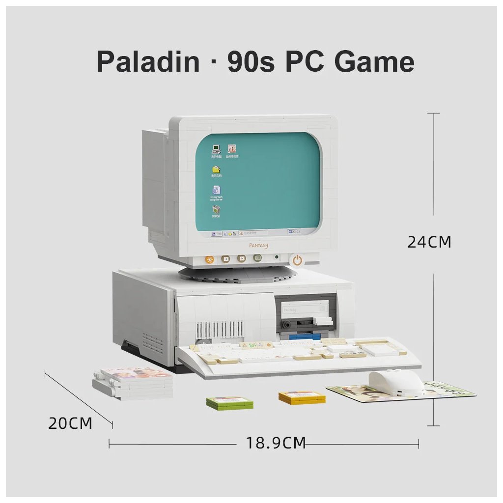 Конструктор Pantasy Legend of Sword and Fairy Paladin -90х Гра для PC (86230) - фото 9 Конструктор Pantasy Legend of Sword and Fairy Paladin -90х Гра для PC (86230) - фото 9