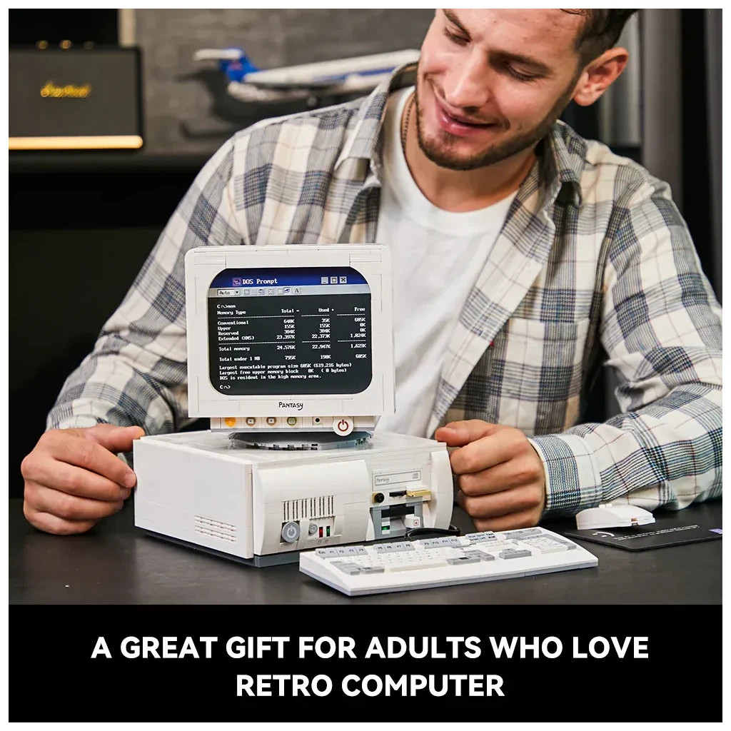 Конструктор Pantasy Original - Game Ретро 90-х років на ПК (85005) - фото 4 Конструктор Pantasy Original - Game Ретро 90-х років на ПК (85005) - фото 4