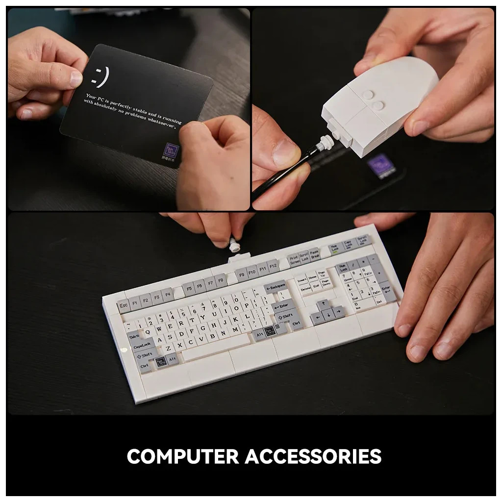 Конструктор Pantasy Original - Game Ретро 90-х років на ПК (85005) - фото 7 Конструктор Pantasy Original - Game Ретро 90-х років на ПК (85005) - фото 7