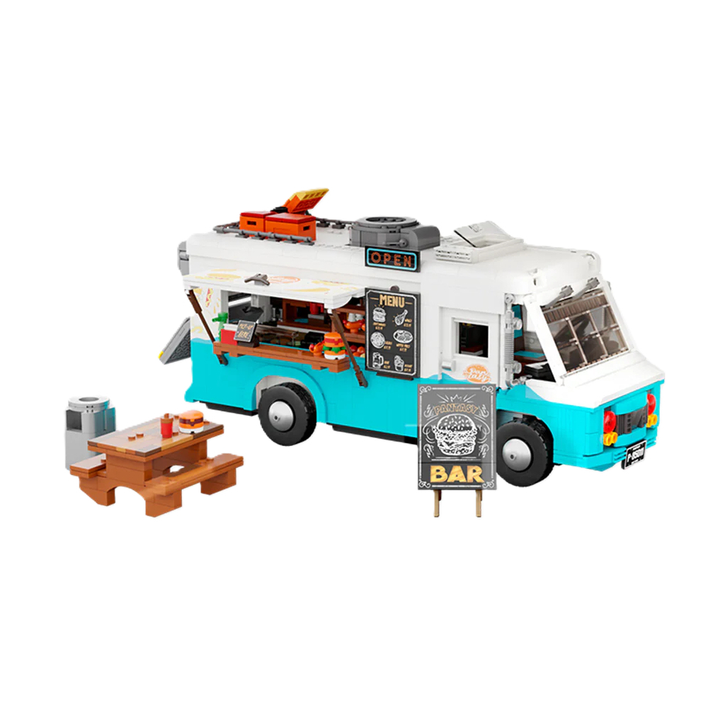 Конструктор Pantasy Original - Joyside Series Ретро-фудтрак (85011) - фото 1 Конструктор Pantasy Original - Joyside Series Ретро-фудтрак (85011) - фото 1