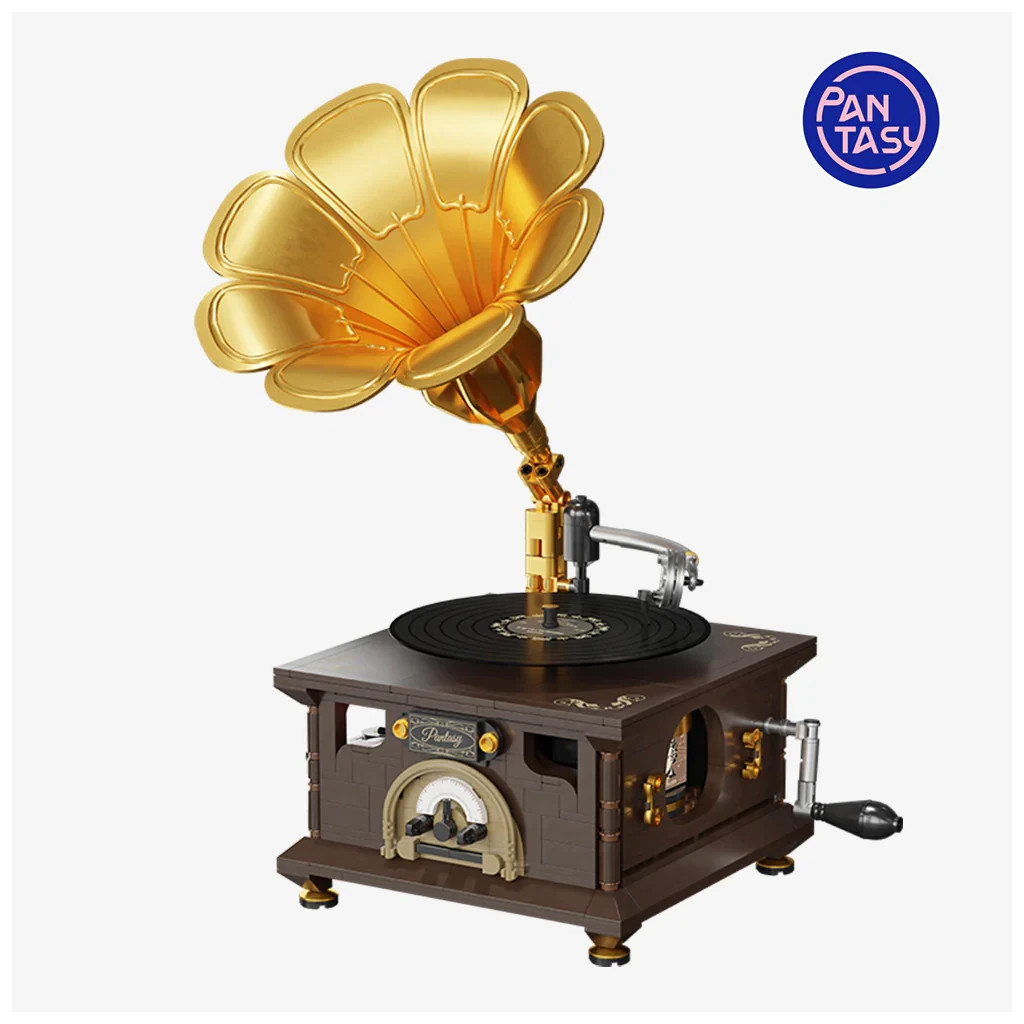 Конструктор Pantasy Original - Retro Ретро-грамофон (85009) - фото 1 Конструктор Pantasy Original - Retro Ретро-грамофон (85009) - фото 1