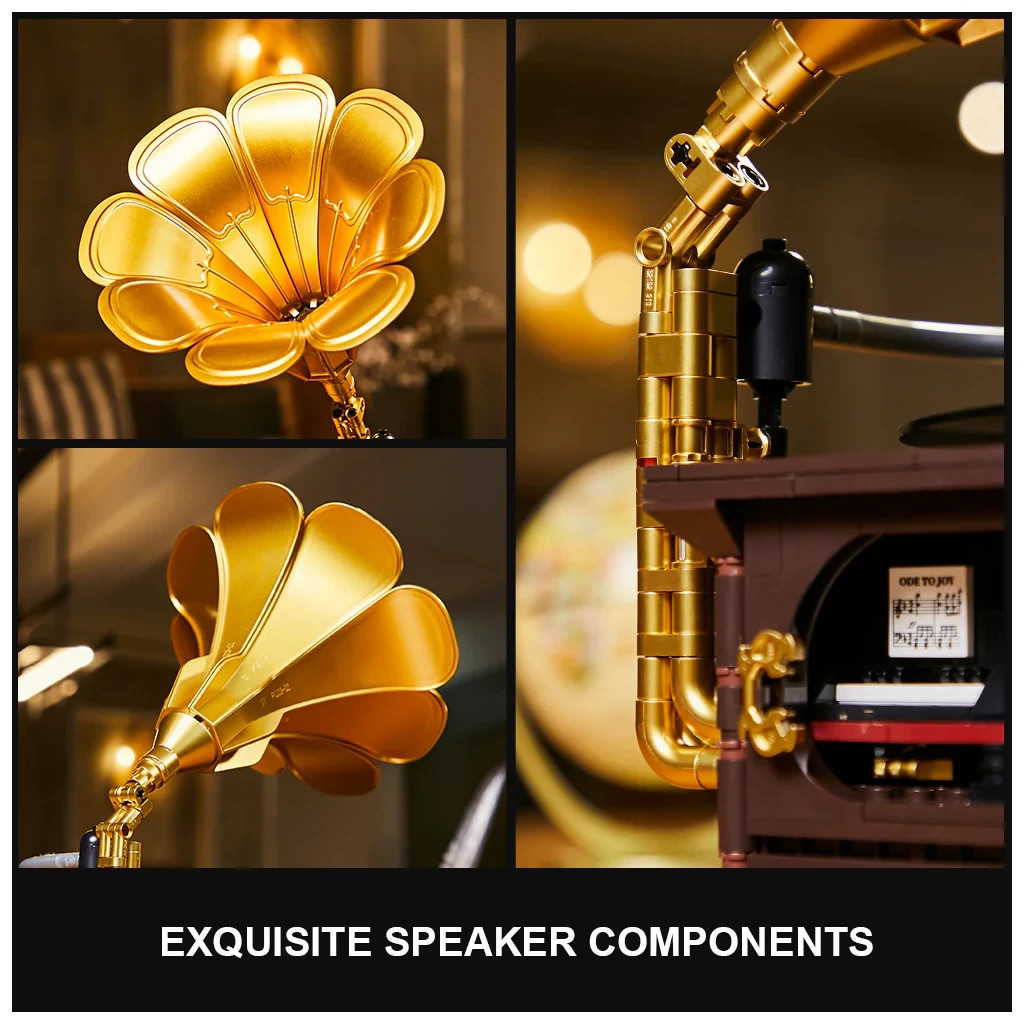 Конструктор Pantasy Original - Retro Ретро-грамофон (85009) - фото 5 Конструктор Pantasy Original - Retro Ретро-грамофон (85009) - фото 5