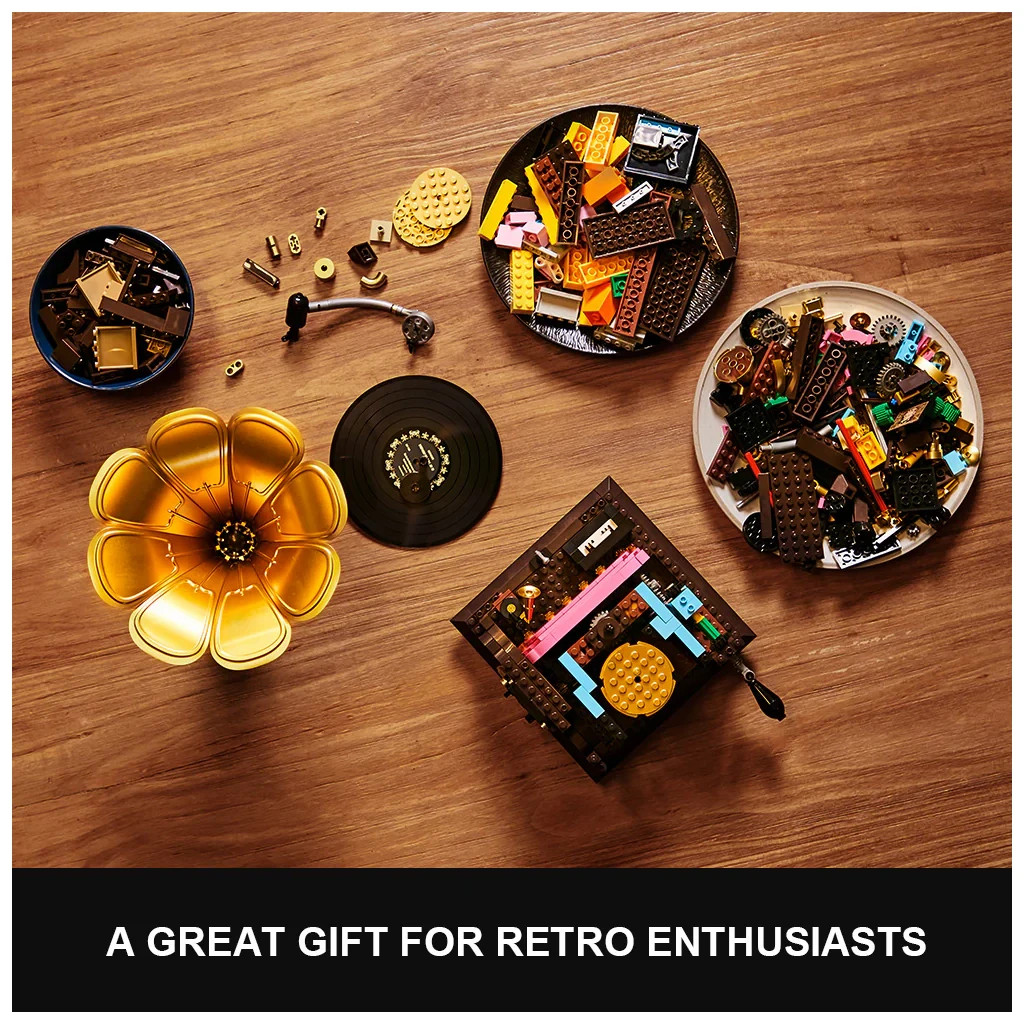 Конструктор Pantasy Original - Retro Ретро-грамофон (85009) - фото 6 Конструктор Pantasy Original - Retro Ретро-грамофон (85009) - фото 6